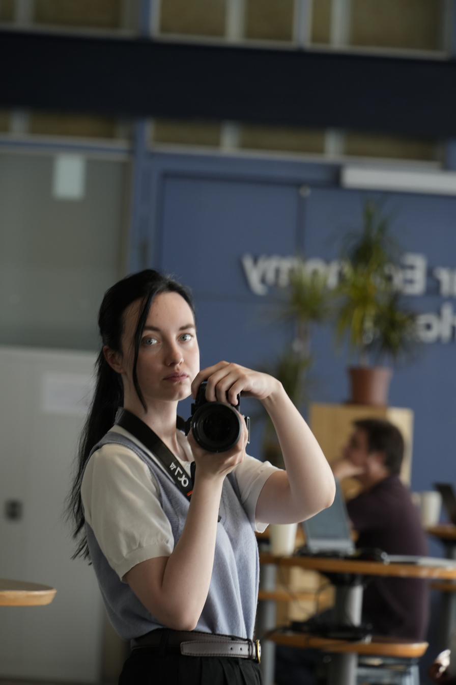 Camera in hand